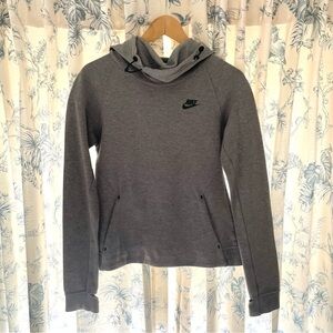 Nike Gray Tech Fleece Hoodie